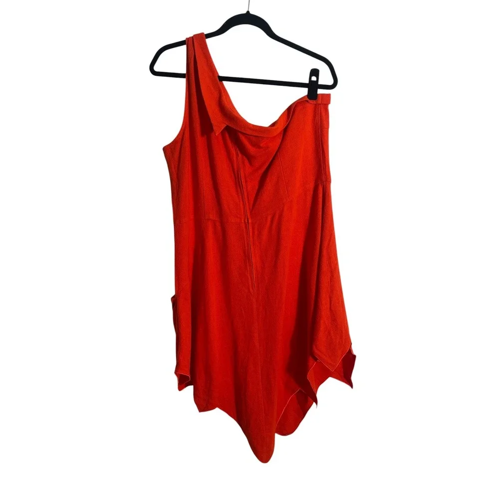 FASHION BRAND COMPANY by Penelope Gazin One Shoulder Fern Gully Dress